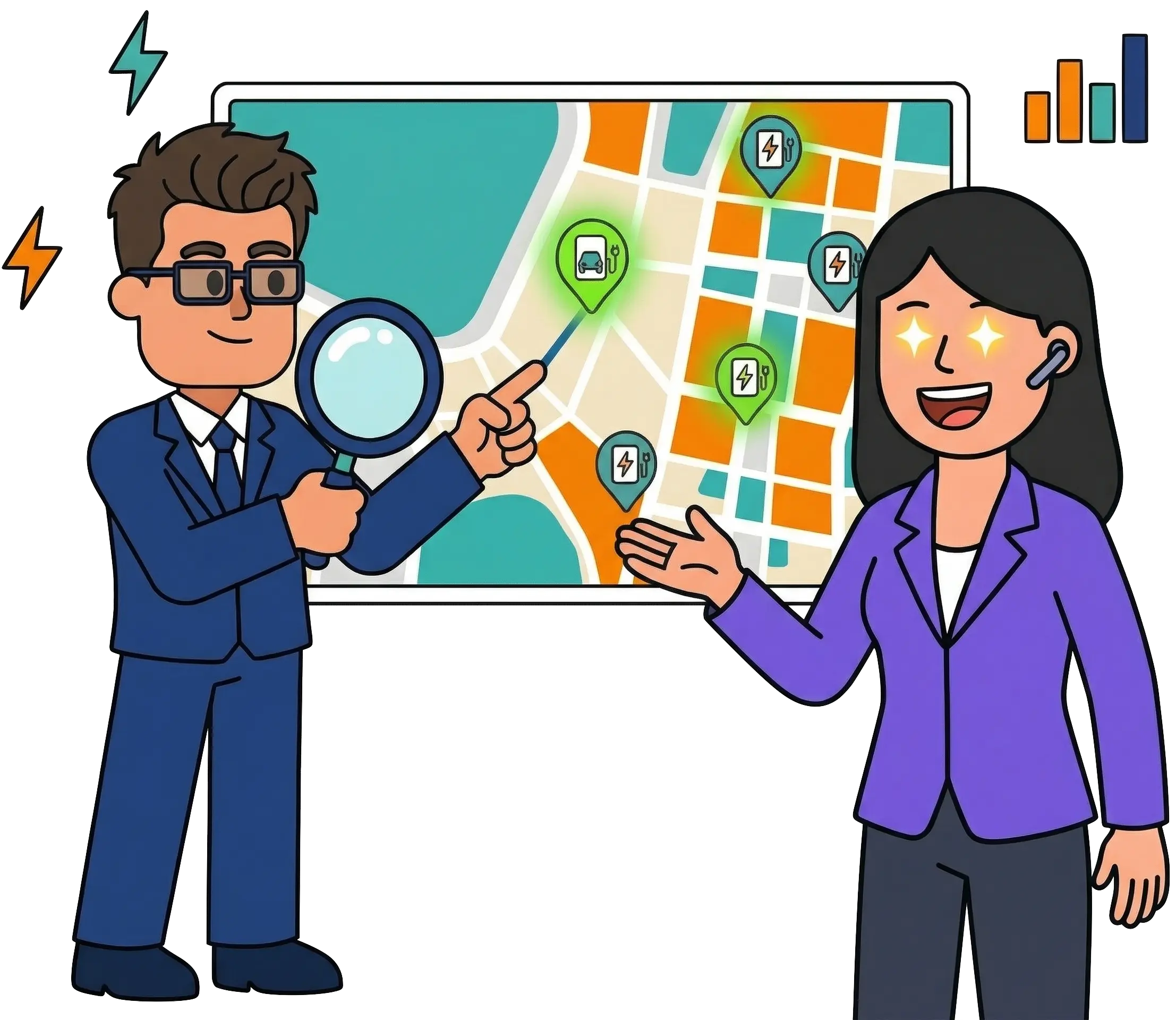 用充電數據分析土地價值