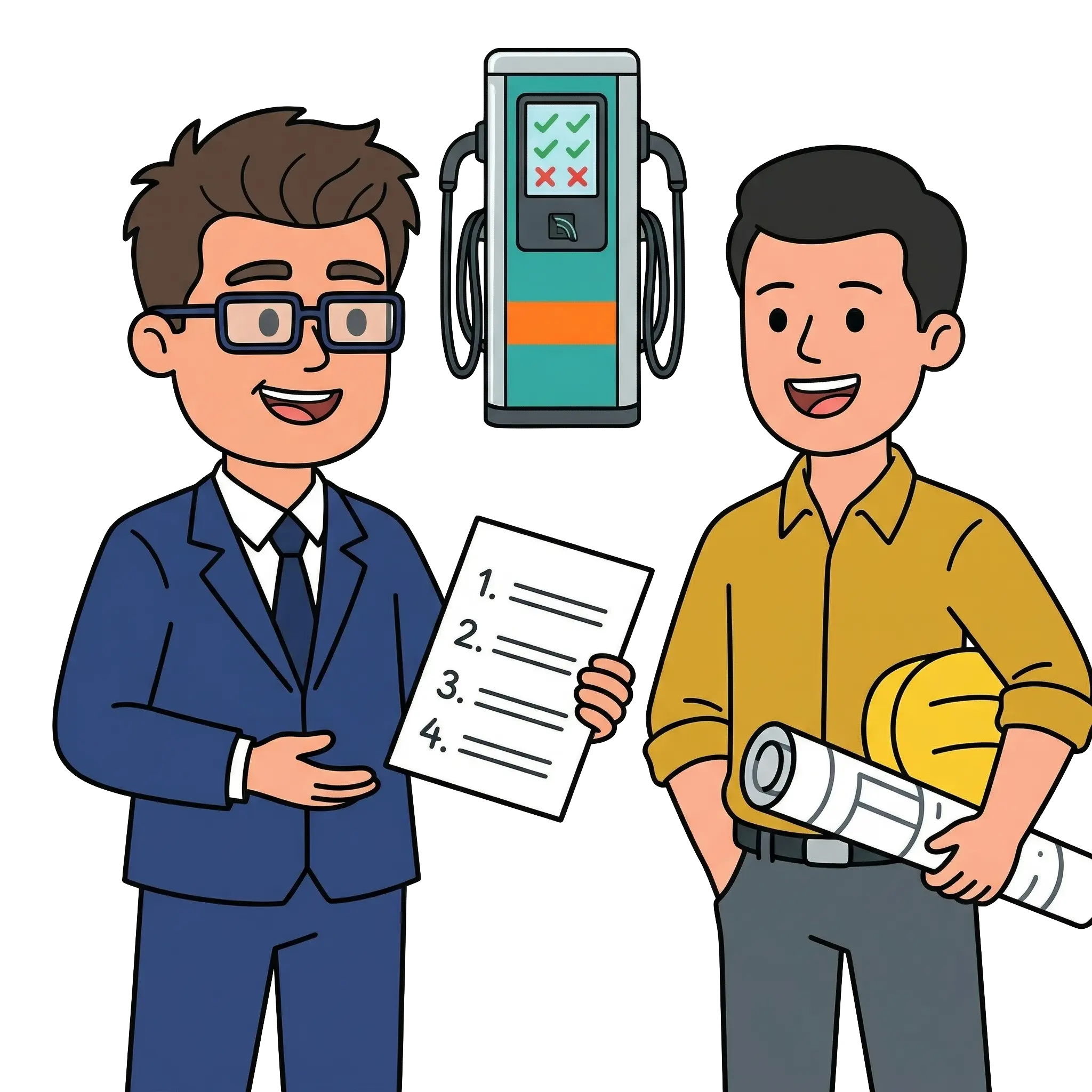 提供管理辦法範本，確保點交順利