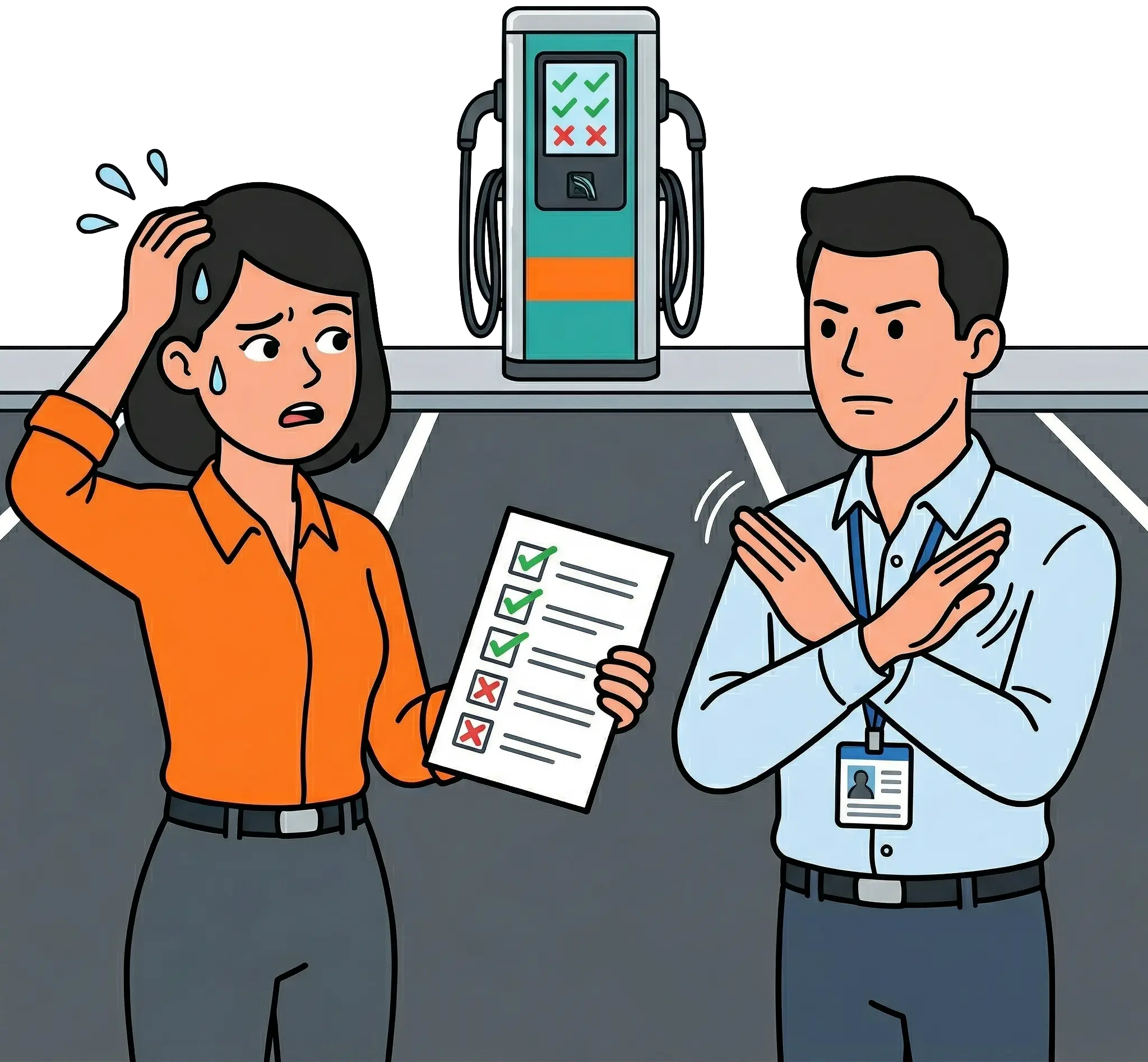 新人不懂規範，設備被要求拆掉重裝？