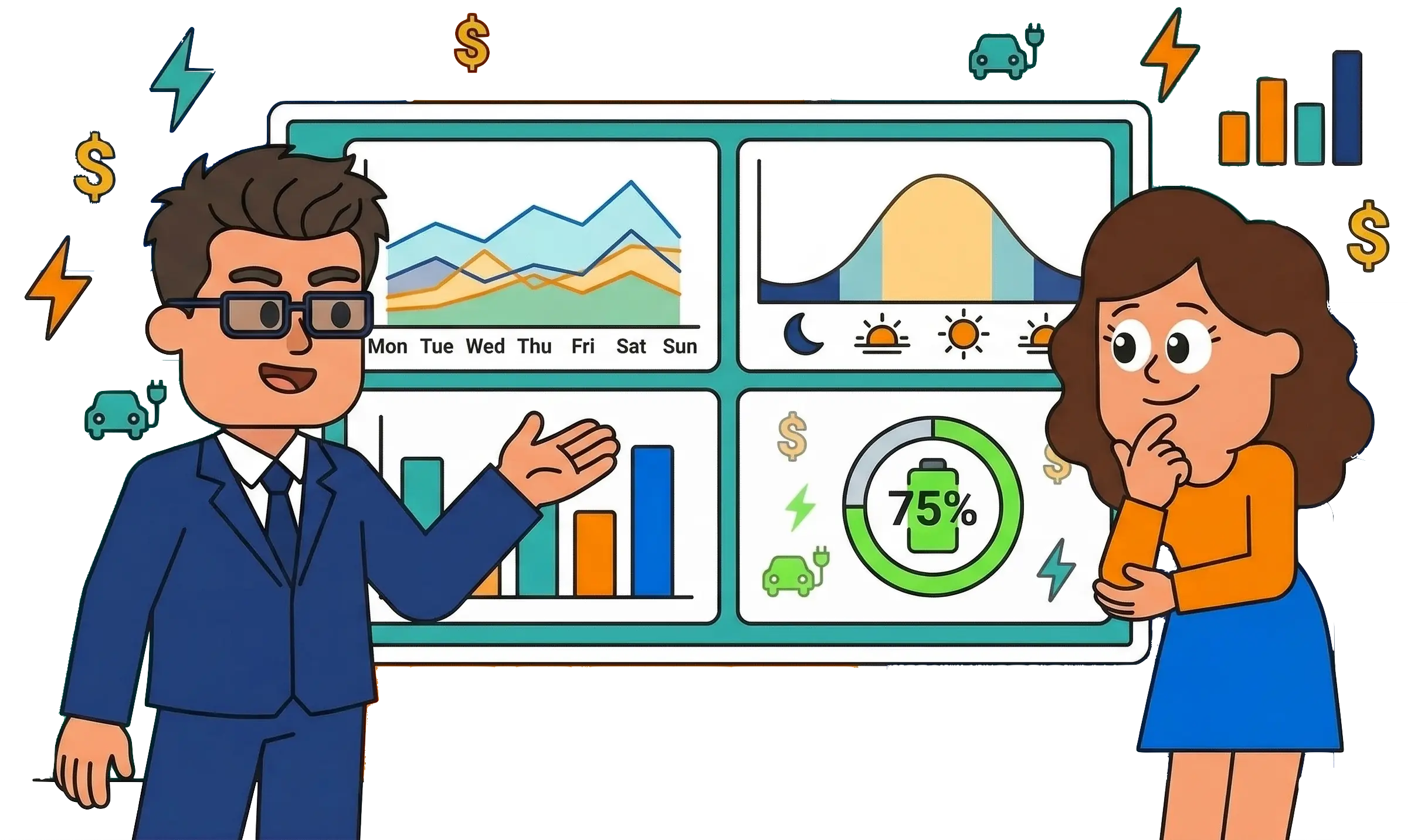 看穿周邊站點的營運數據