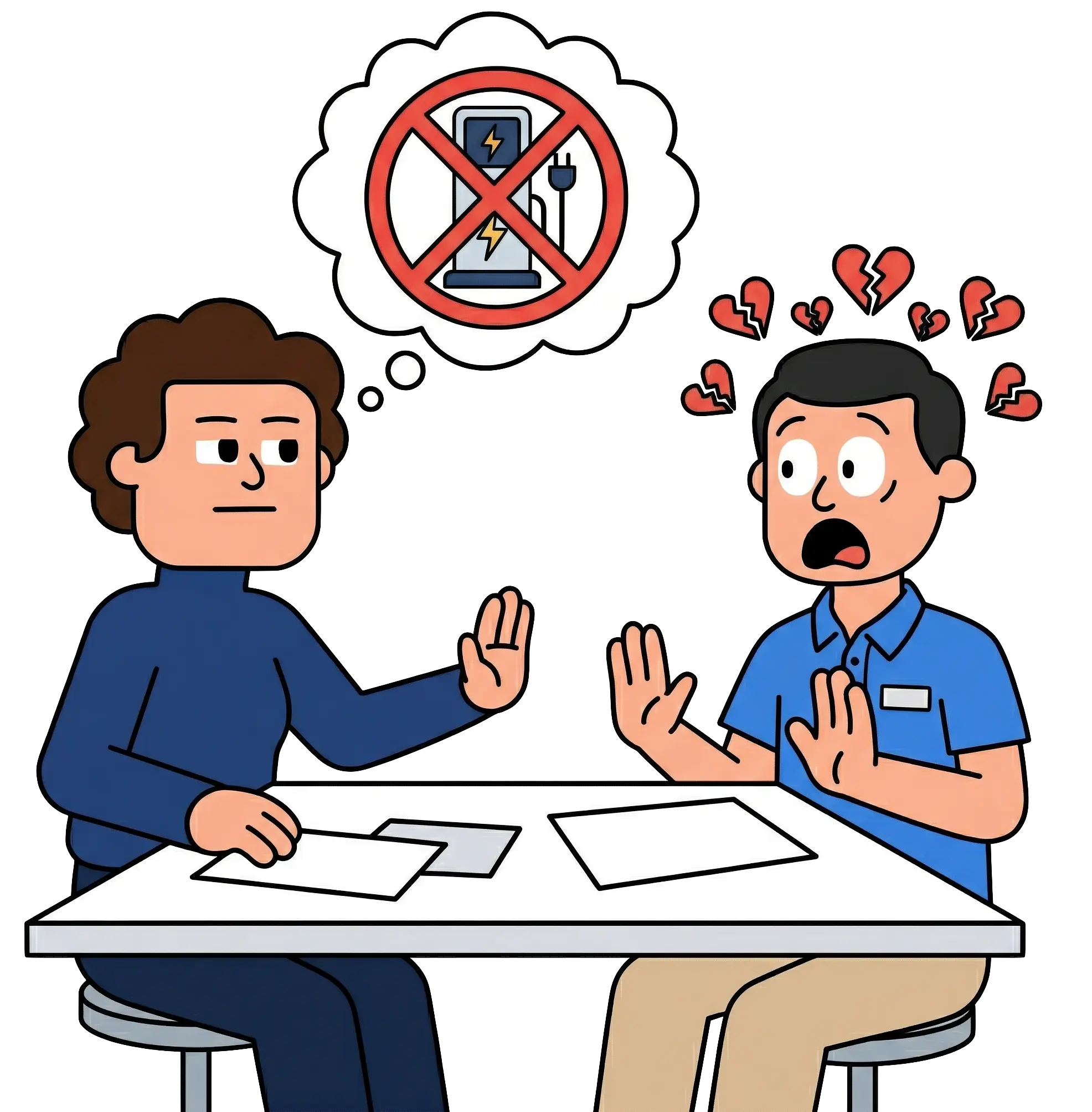 客戶因充電疑慮取消訂單？