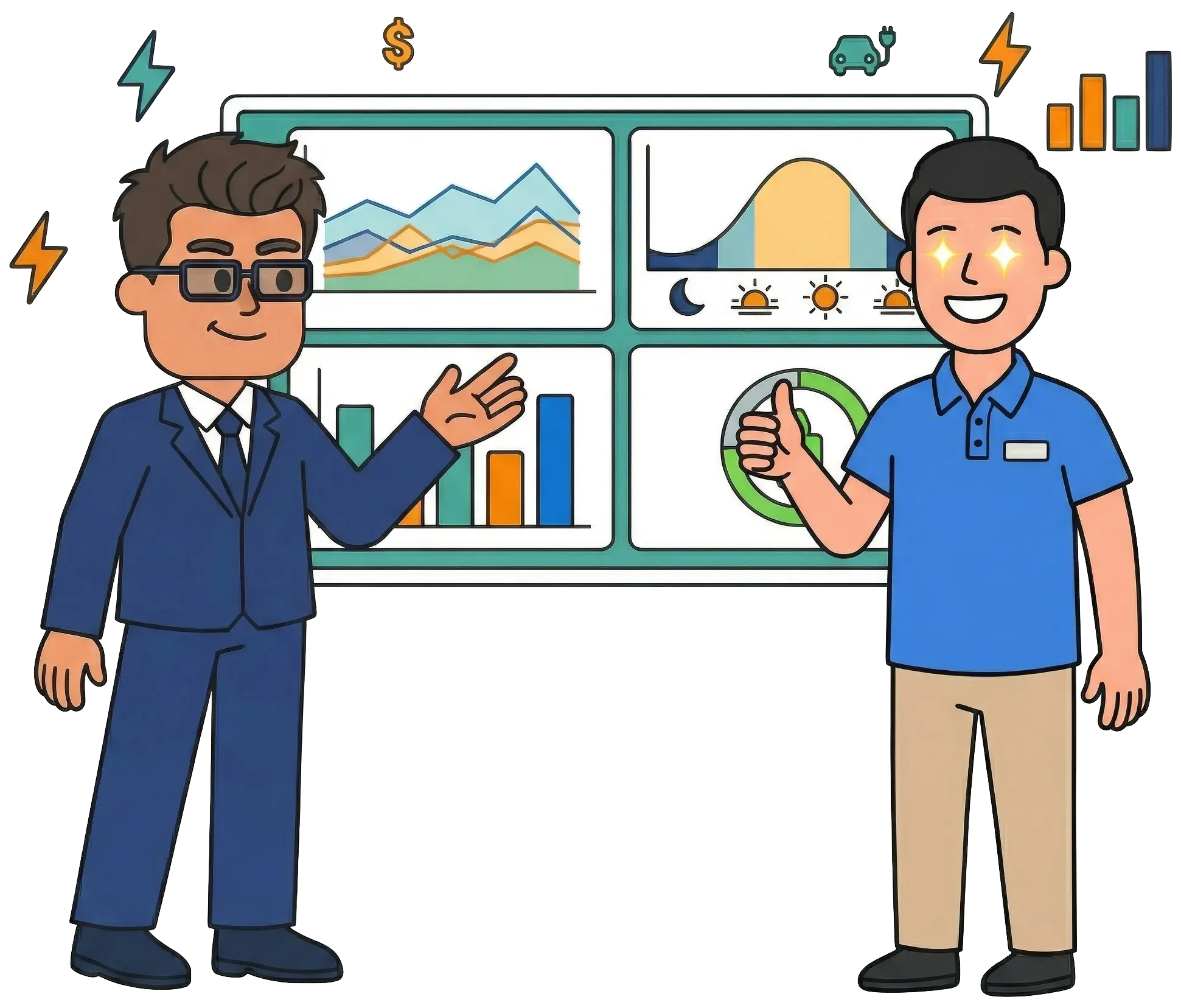 算出真實用電量，消除地主疑慮