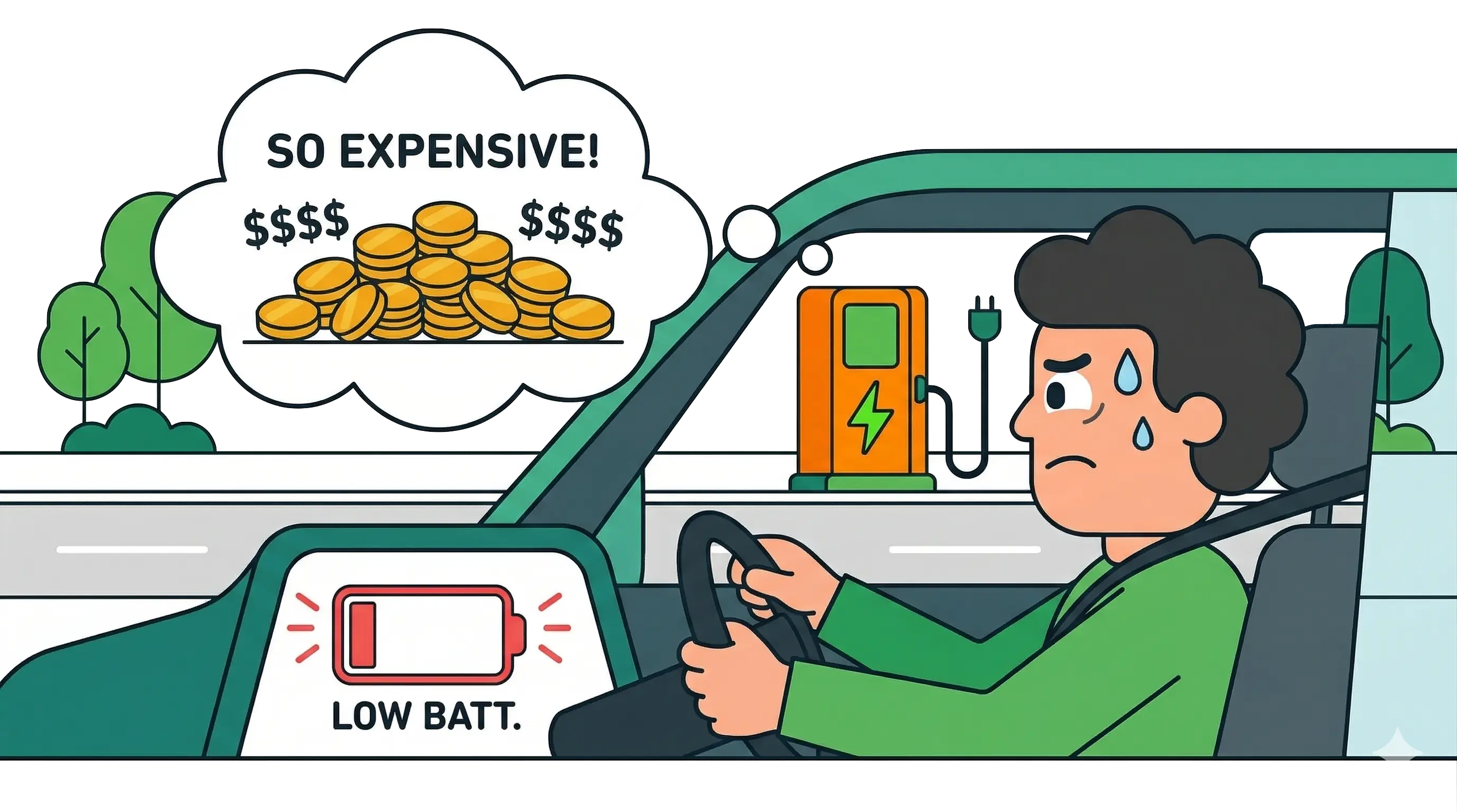 只能依賴昂貴快充，根本省不到錢？