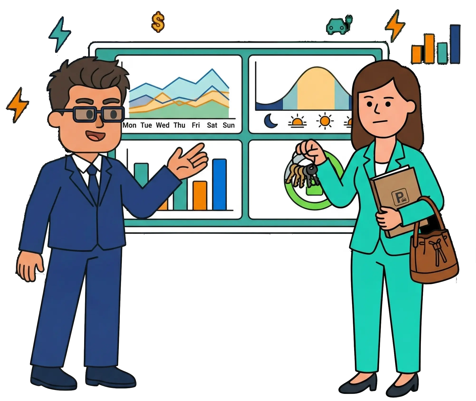 用數據建議該建快充還慢充